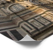 Italien, Toskana, Florenz. Der Duomo. 2 Poster (Ecke)