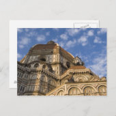 Italien, Toskana, Florenz. Der Duomo. 2 Postkarte (Vorne/Hinten)