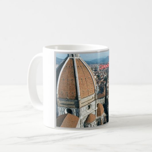Italien - Toskana - Florenz - Giotto's Bel Tower - Kaffeetasse (Vorderseite Links)