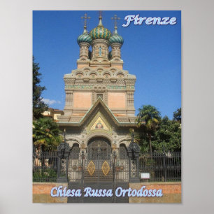 Italien - Toskana - Florenz - Poster