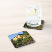 Italien, Toskana, Greve. Spätere Sommertöne Getränkeuntersetzer (Rechte Seite)