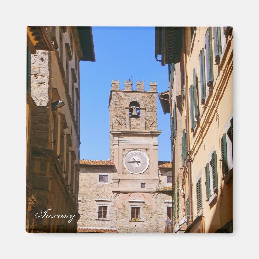 Italien. Toskana Magnet (Vorne)