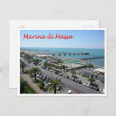 Italien - Toskana - Marina di Massa - Postkarte (Vorne/Hinten)
