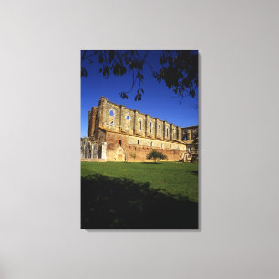 Italien: Toskana, Massa Marittima, San Galgano Leinwanddruck