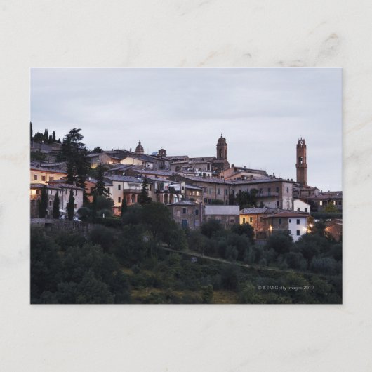 Italien, Toskana, Montalcino Postkarte (Vorderseite)