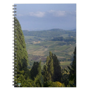 Italien, Toskana, Montepulciano. Ansicht der Notizblock