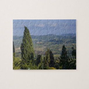 Italien, Toskana, Montepulciano. Blick auf die Puzzle