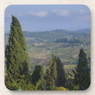 Italien, Toskana, Montepulciano. Blick auf die Untersetzer