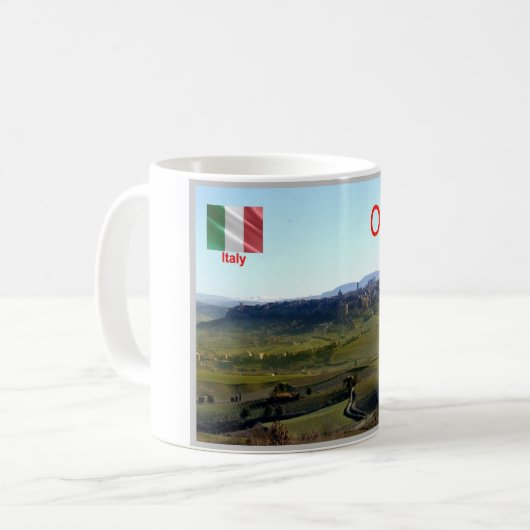 Italien - Toskana - Orvieto - Kaffeetasse (Vorderseite Links)
