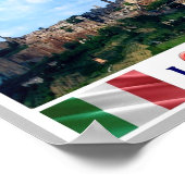 Italien - Toskana - Orvieto - Poster (Ecke)