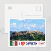 Italien - Toskana - Orvieto - Postkarte (Vorne/Hinten)