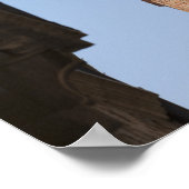 Italien. Toskana. Pienza. 2 Poster (Ecke)