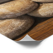 Italien. Toskana. Pienza. 3 Poster (Ecke)