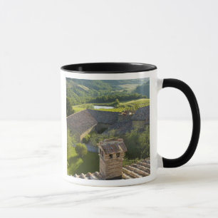Italien, Toskana. Roofop Blick auf die Villa Tasse