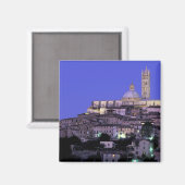 Italien, Toskana, Siena. C. Duomo und Magnet (Vorderseite/Rückseite)