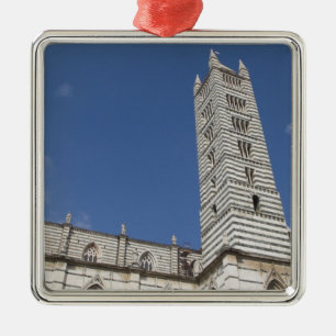 Italien, Toskana, Siena. Der Dom. Silbernes Ornament
