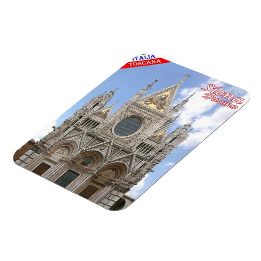 Italien - Toskana - Siena - Kathedrale - Magnet (Linke Seite)