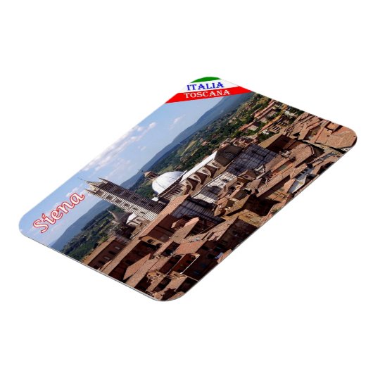 Italien - Toskana - Siena - Magnet (Linke Seite)