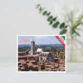 Italien - Toskana - Siena - Postkarte (Stehend Vorderseite)