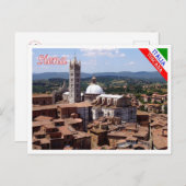 Italien - Toskana - Siena - Postkarte (Vorne/Hinten)