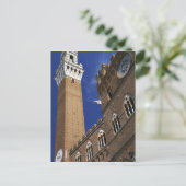 Italien, Toskana, Siena. Torre del Postkarte (Stehend Vorderseite)