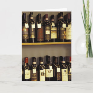 Italien, Toskana, Weinausstellung Pienza Karte