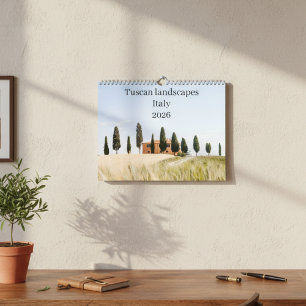 Italien Toskanische Landschaft 2026 Kalender