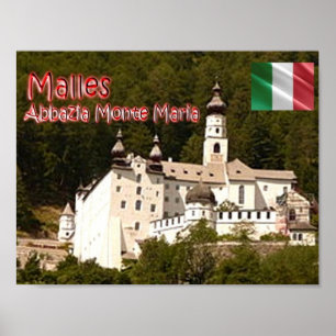 Italien - Trentino Alto Adige Südtirol - Malles - Poster