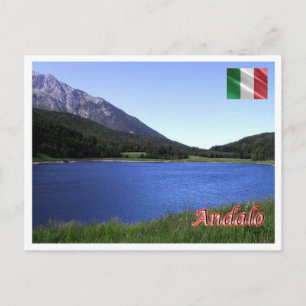 Italien - Trentino Südtirol - Andalo-See Postkarte