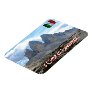 Italien - Trentino Südtirol - Drei Zinnen Magnet