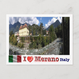 Italien - Trentino Südtirol - Meran - Postkarte