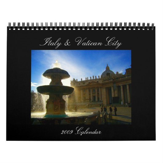 Italien- u. Vatikan2009 Kalender (Titelbild)