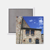 Italien, Umbrien, Chianti, Montebenichi. Magnet (Vorderseite/Rückseite)