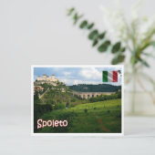 Italien - Umbrien - Spoleto - Postkarte (Stehend Vorderseite)