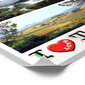 Italien - Umbrien - Terni - I Liebe - Poster (Ecke)