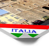 Italien - Umbrien - Terni - Poster (Ecke)