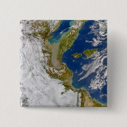 Italien und die Adria. Button (Vorderseite)