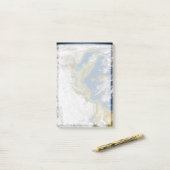 Italien und die Adria. Post-it Klebezettel (Auf Schreibtisch)