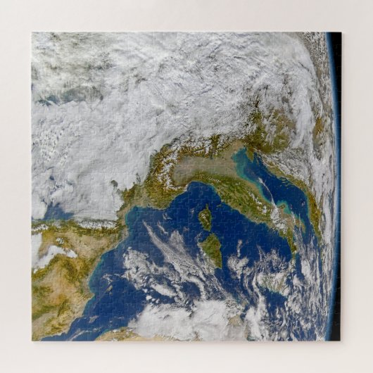 Italien und die Adria. Puzzle (Horizontal)