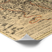 Italien und Frankreich Poster (Ecke)