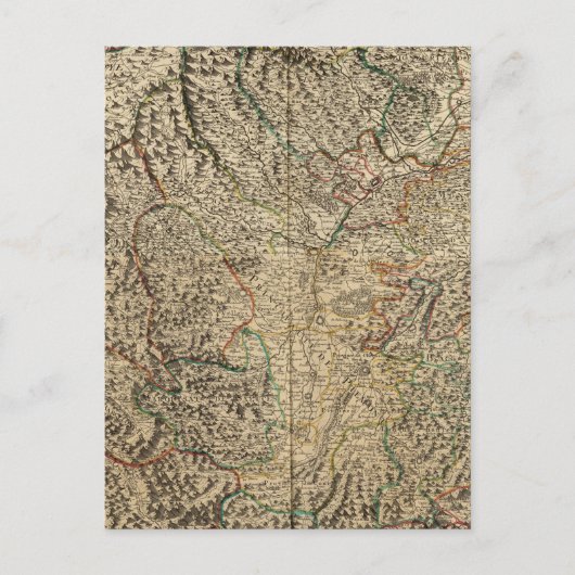 Italien und Frankreich Postkarte (Vorderseite)