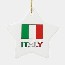 Italien und italienische Flagge