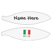 Italien und italienische Flagge mit Ihrem Namen Basketball (Panele)