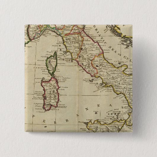 Italien und Sardinien Button (Vorderseite)