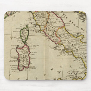 Italien und Sardinien Mousepad