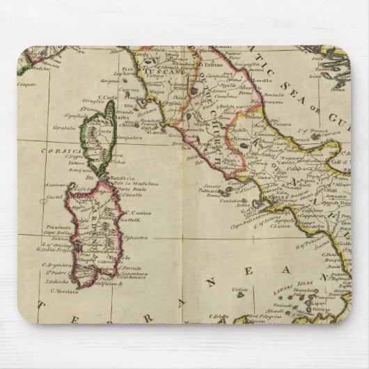 Italien und Sardinien Mousepad (Vorne)