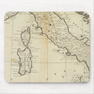Italien und Sardinien Mousepad