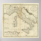 Italien und Sardinien Poster (Vorne)