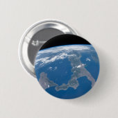 Italien und seine Insel Sizilien. Button (Vorne & Hinten)