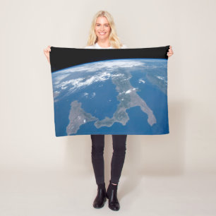 Italien und seine Insel Sizilien. Fleecedecke